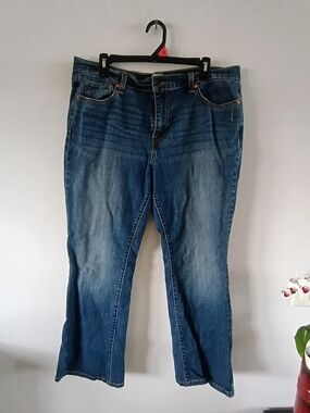Levi’s 515 Bootcut Jeans Womens 15 Medium Wash Denim Mid Rise Classic Fit